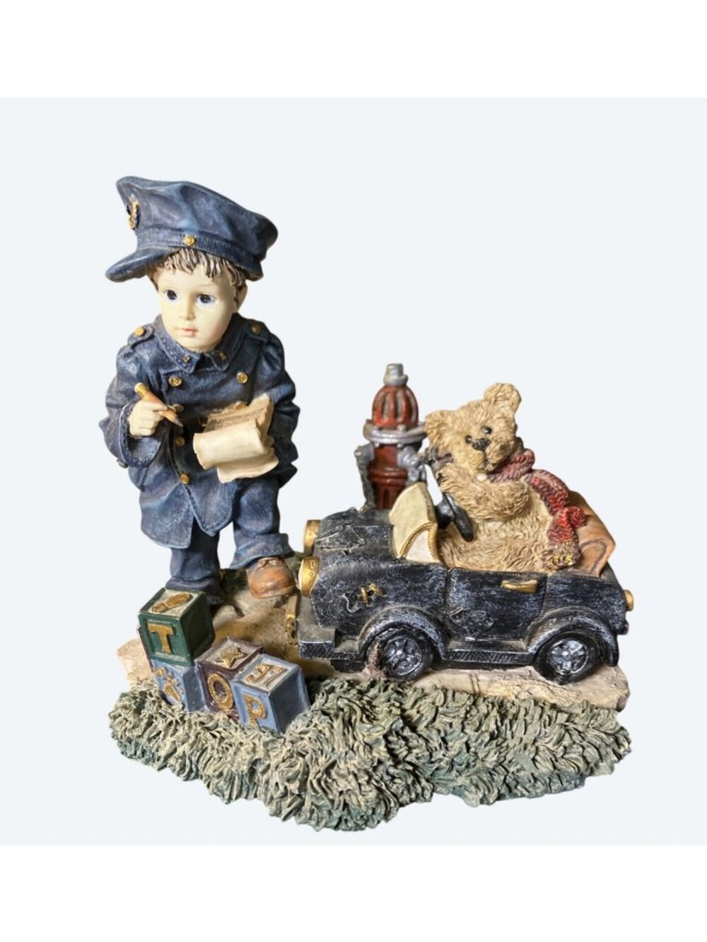 Boyds Bears Benjamin With Matthew Figurine 1997 Dollstone Collection